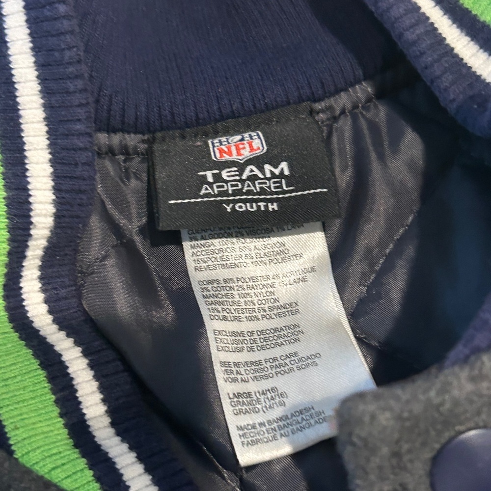 NFL Seahawks Varsity Jacket